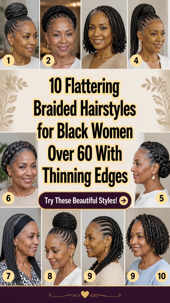 braided styles for mature thinning