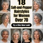 chic salt and pepper styles