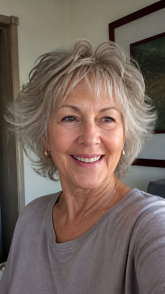 feathered layers for airy volume