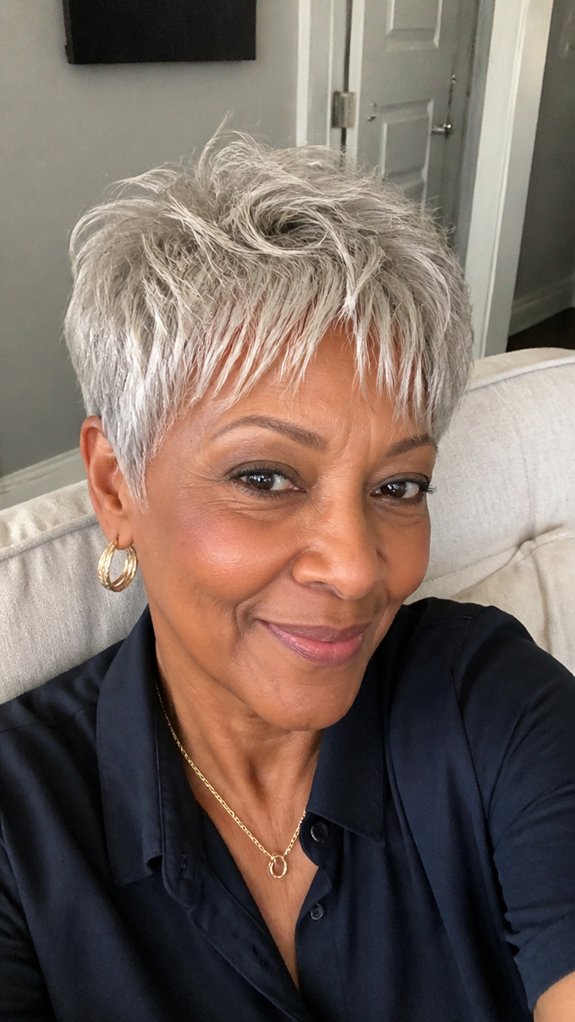 feathered wispy low maintenance volume