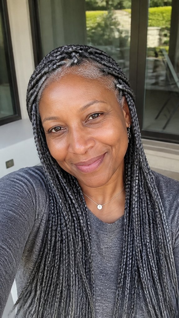 gentle nightly braided gray care