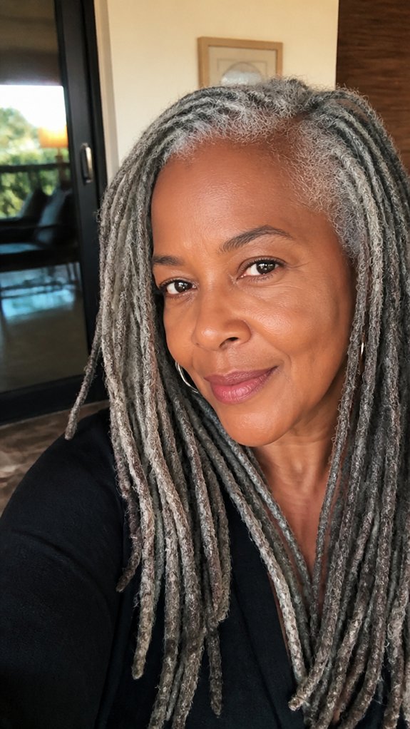 gentle small to medium locs