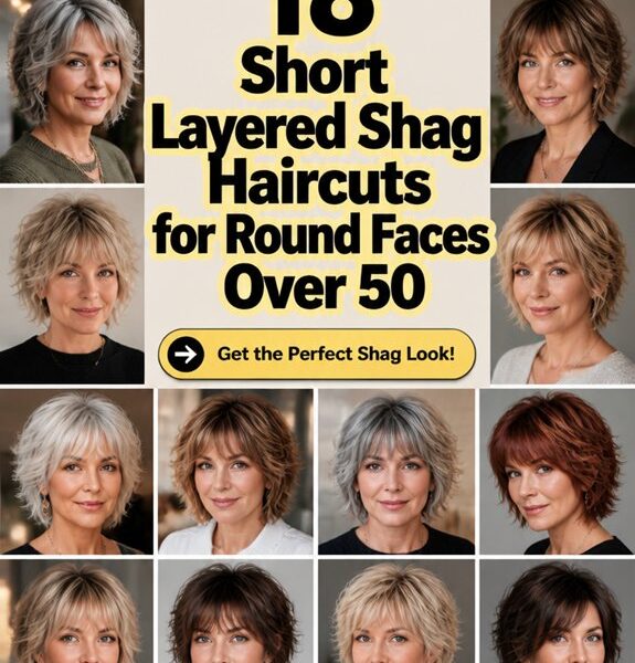 layered shag haircuts for 50