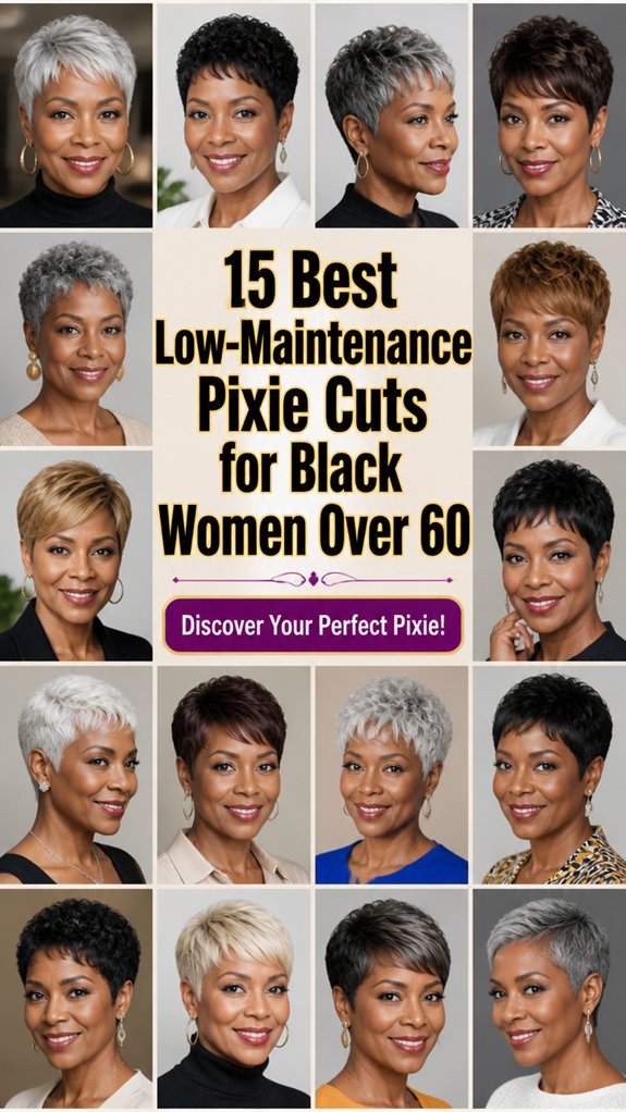 low maintenance pixie cuts
