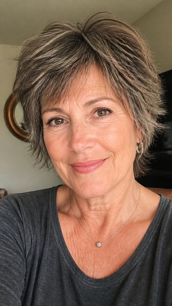 micro layered crown lift styling