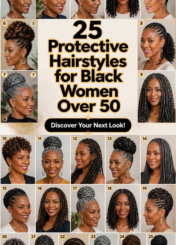 protective hairstyles for mature black women