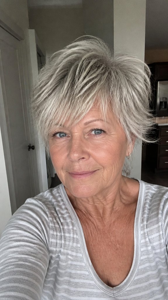 short shag lifted crown
