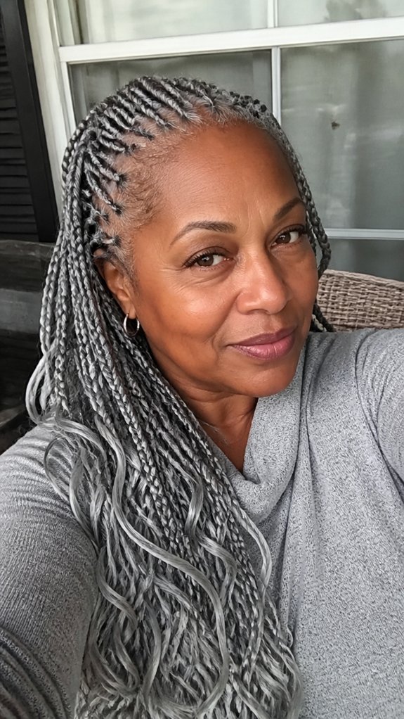 soft touchable goddess braids