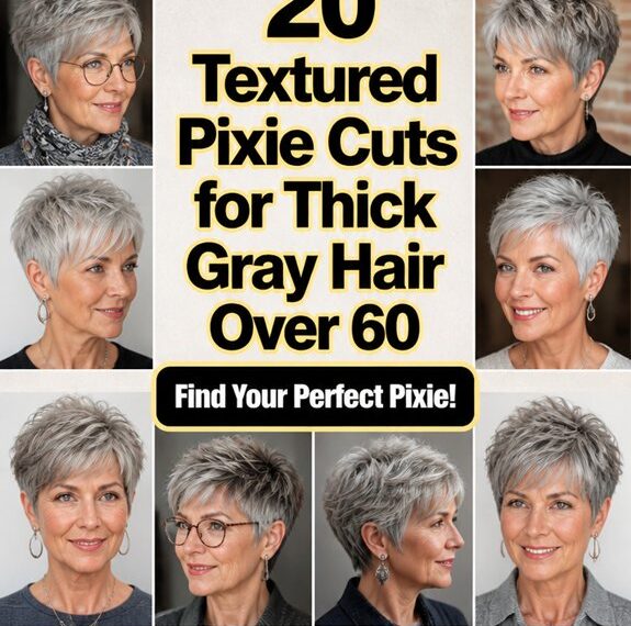 textured pixie cuts for seniors