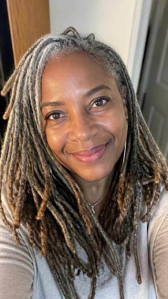 warm gray honey highlights