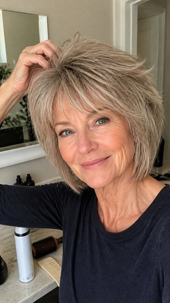 weekly trims overnight volumizer routine