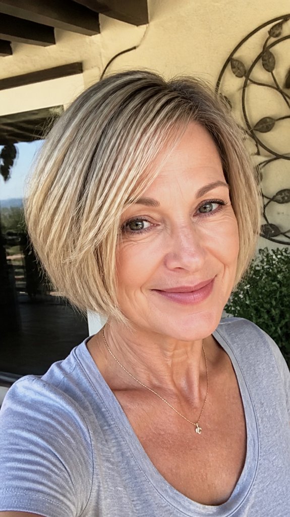 a line bob for fullness