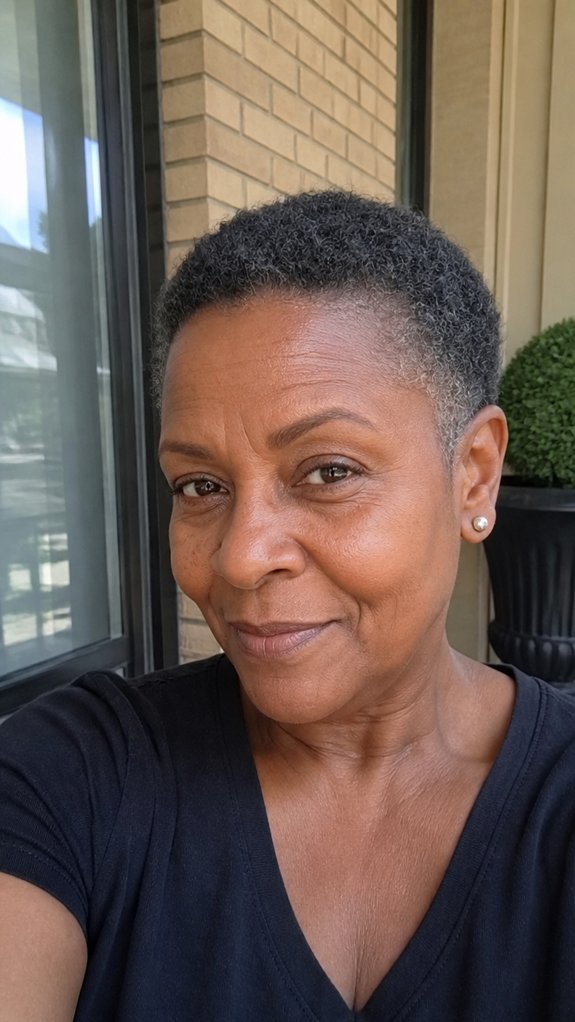 airy textured low maintenance pixie