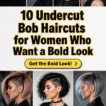 bold undercut bob styles