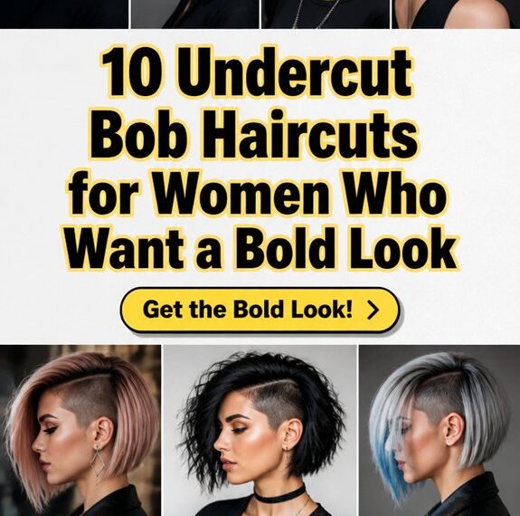 bold undercut bob styles