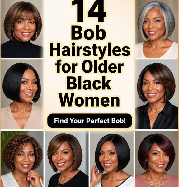 chic bob styles for seniors