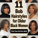 chic bob styles for seniors
