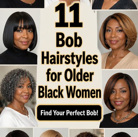 chic bob styles for seniors