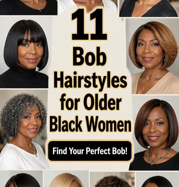 chic bob styles for seniors