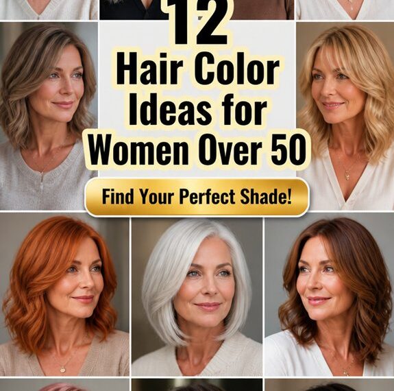 chic hair colors for 50