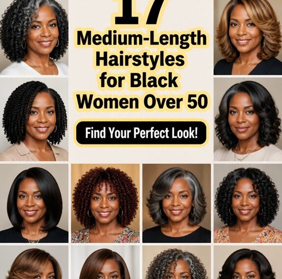 chic medium hairstyles for 50