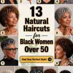 chic natural hairstyles for 50
