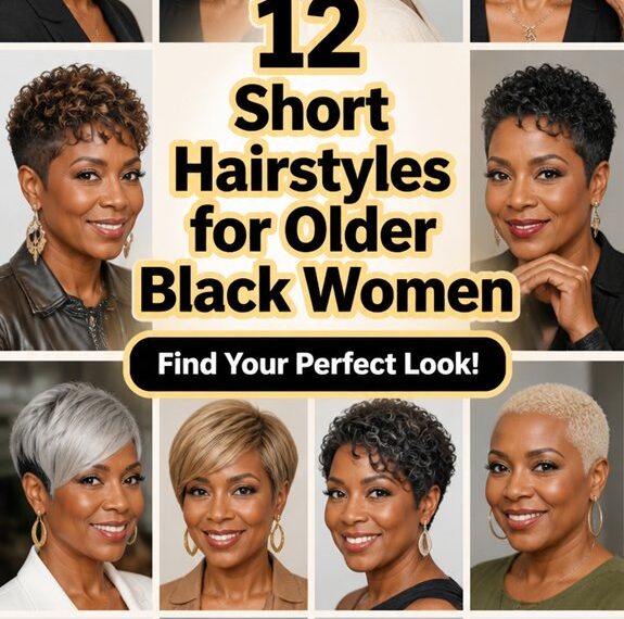 chic short cuts for seniors