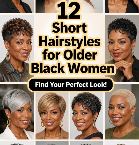 chic short cuts for seniors