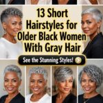 chic short gray hairstyles