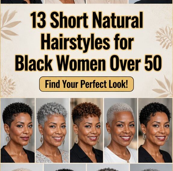 chic short hairstyles for 50
