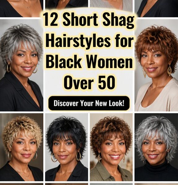 chic short shag haircuts