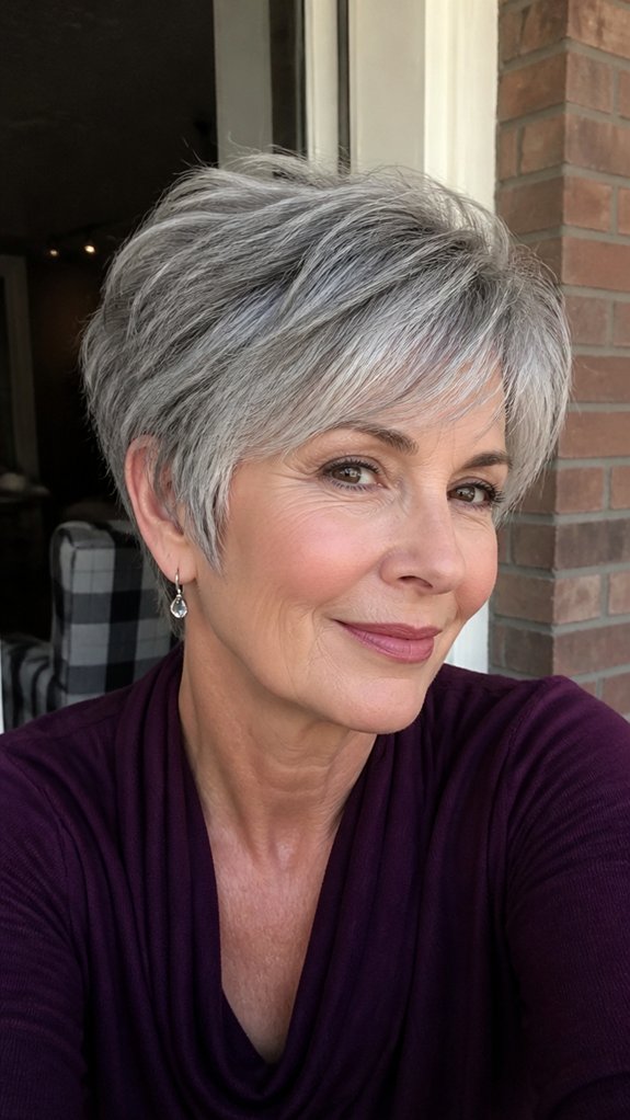 chin length textured layered cuts