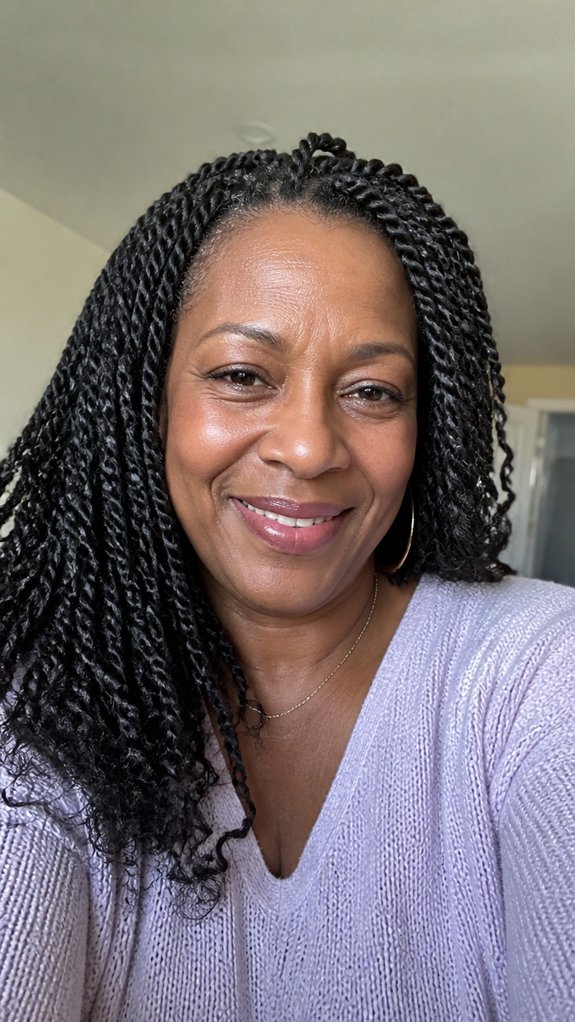 chunky voluminous protective twists