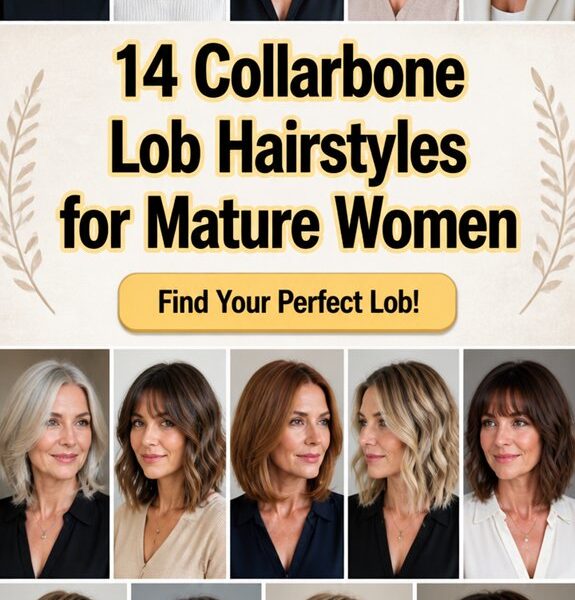 collarbone lob hairstyles mature