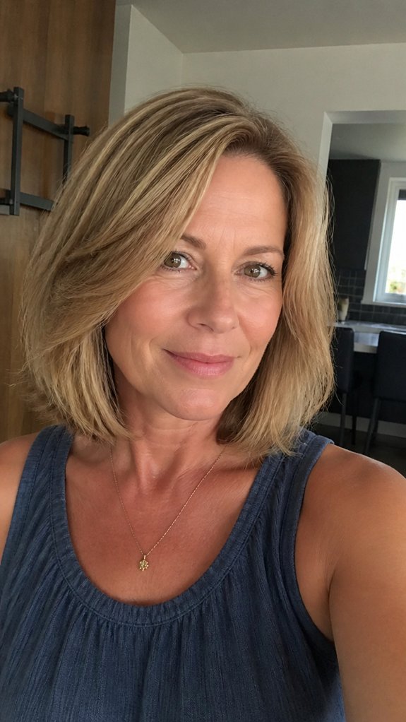 collarbone lob styling tips