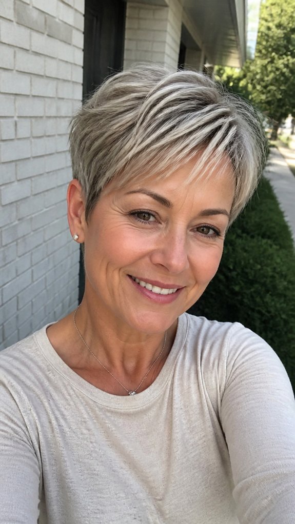 confident low maintenance short styles