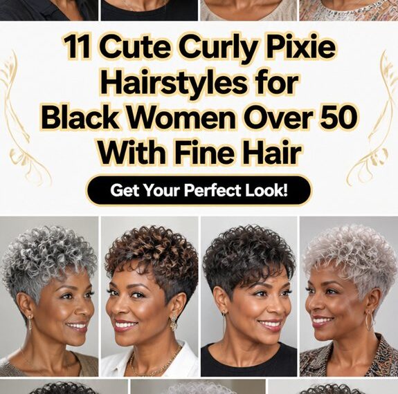 curly pixie styles for older