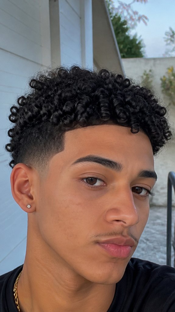 define curls with texture