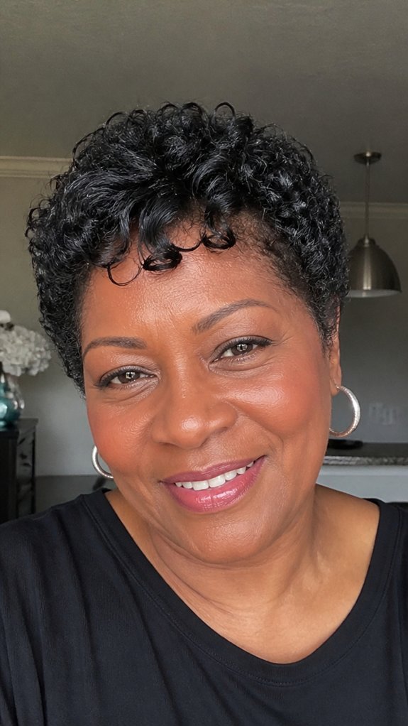defined long lasting perm curls