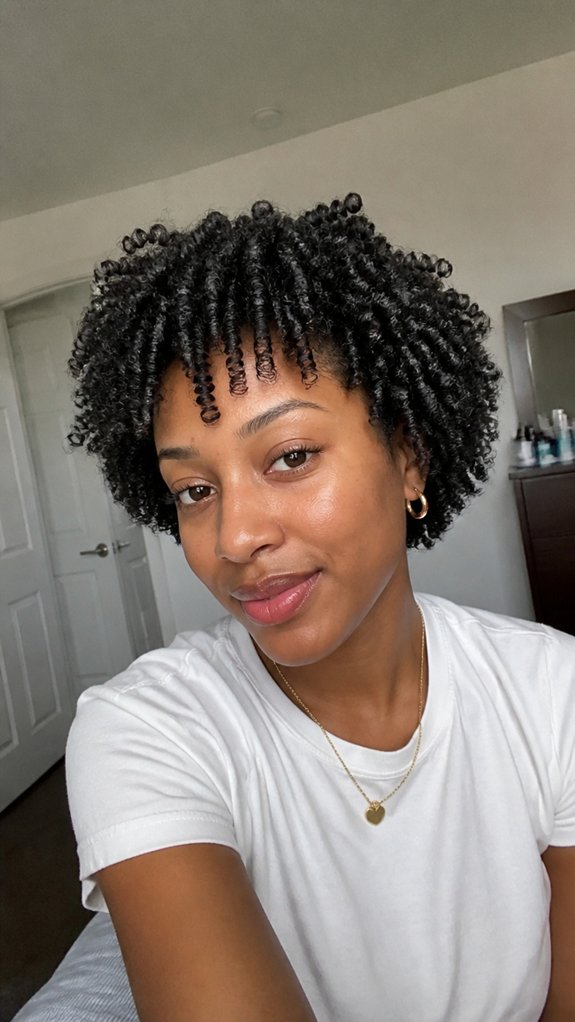 defined twists for wash and go