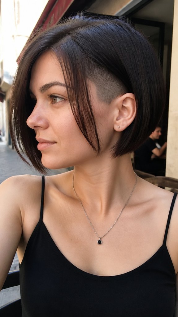 edgy high micro undercut