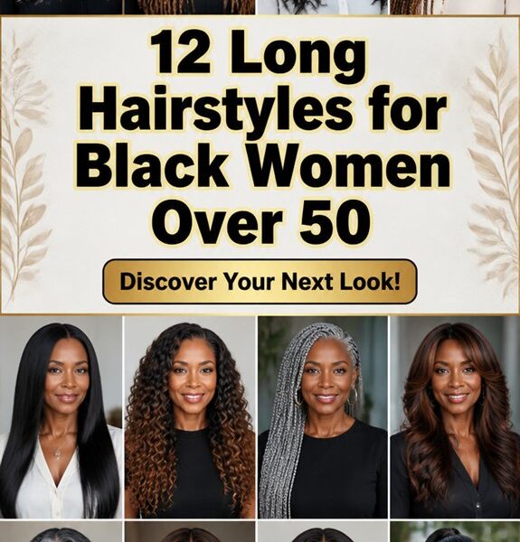 elegant long styles for 50