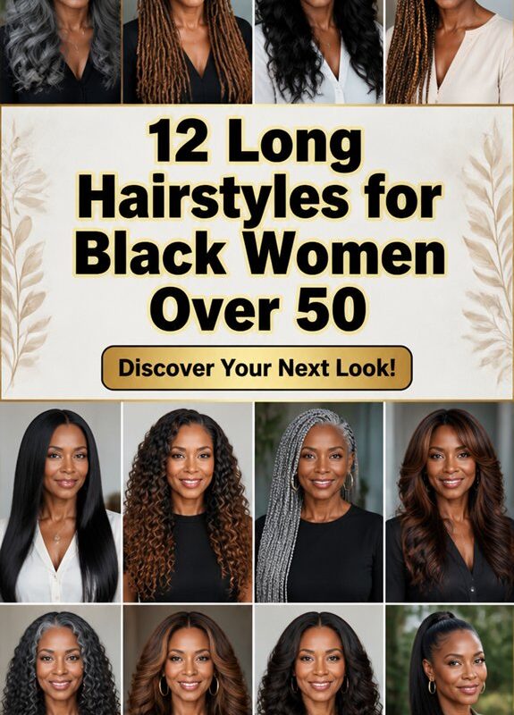 elegant long styles for 50