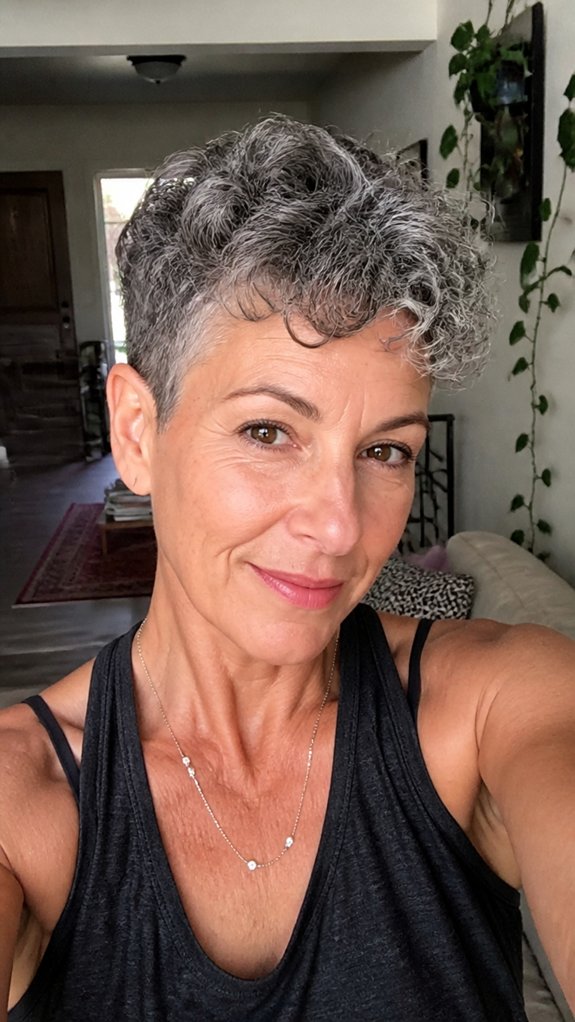 enhance natural curls gently