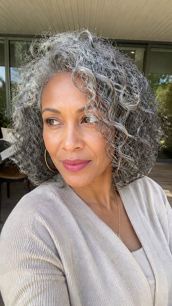 enhance natural curly lob