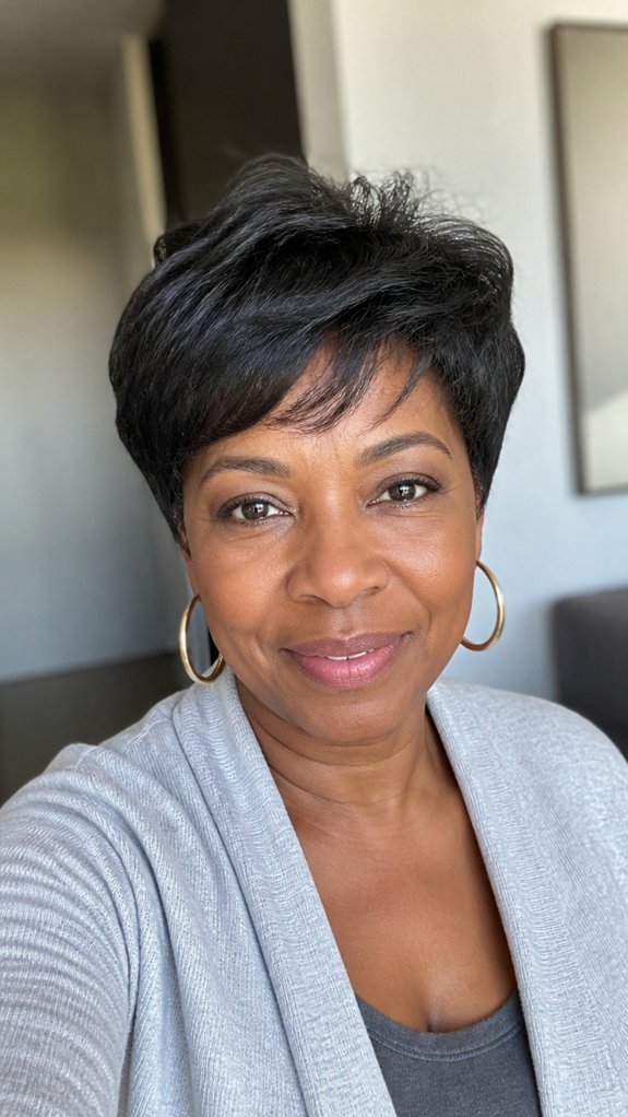 feathered pixie tapered layers
