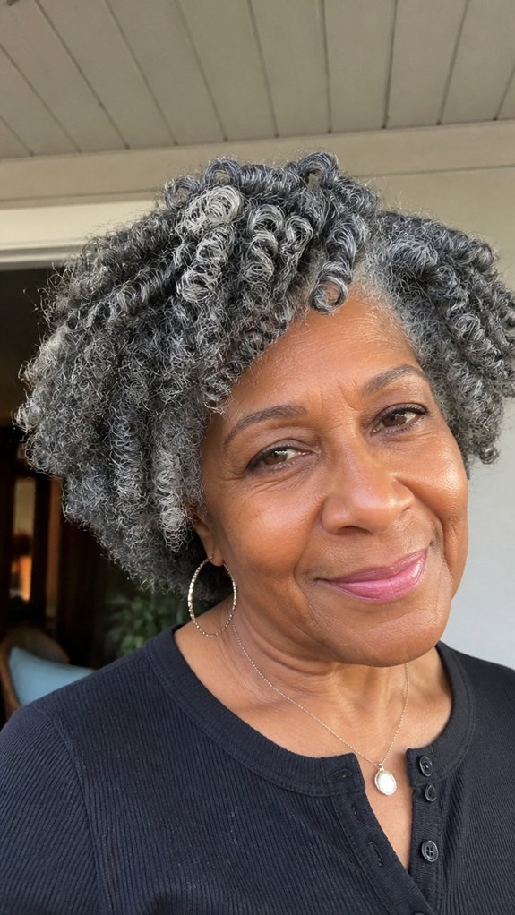 finger coil twist out method