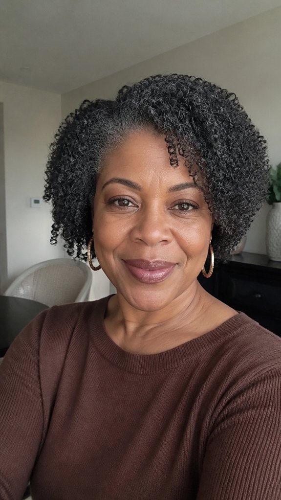 flattering mid length natural cuts