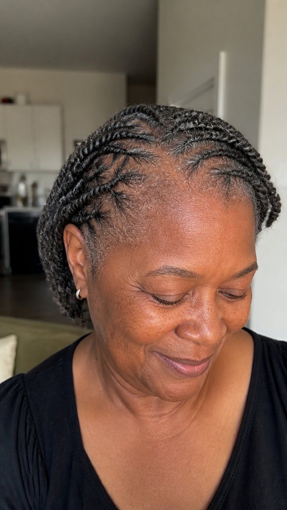 gentle low tension edge twists