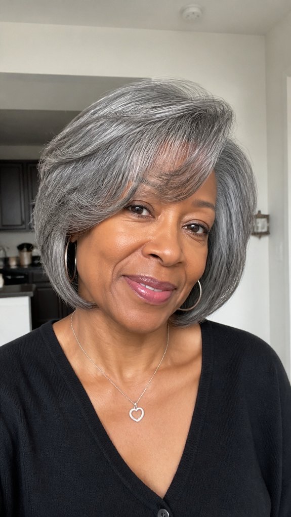 layered bob boosts volume